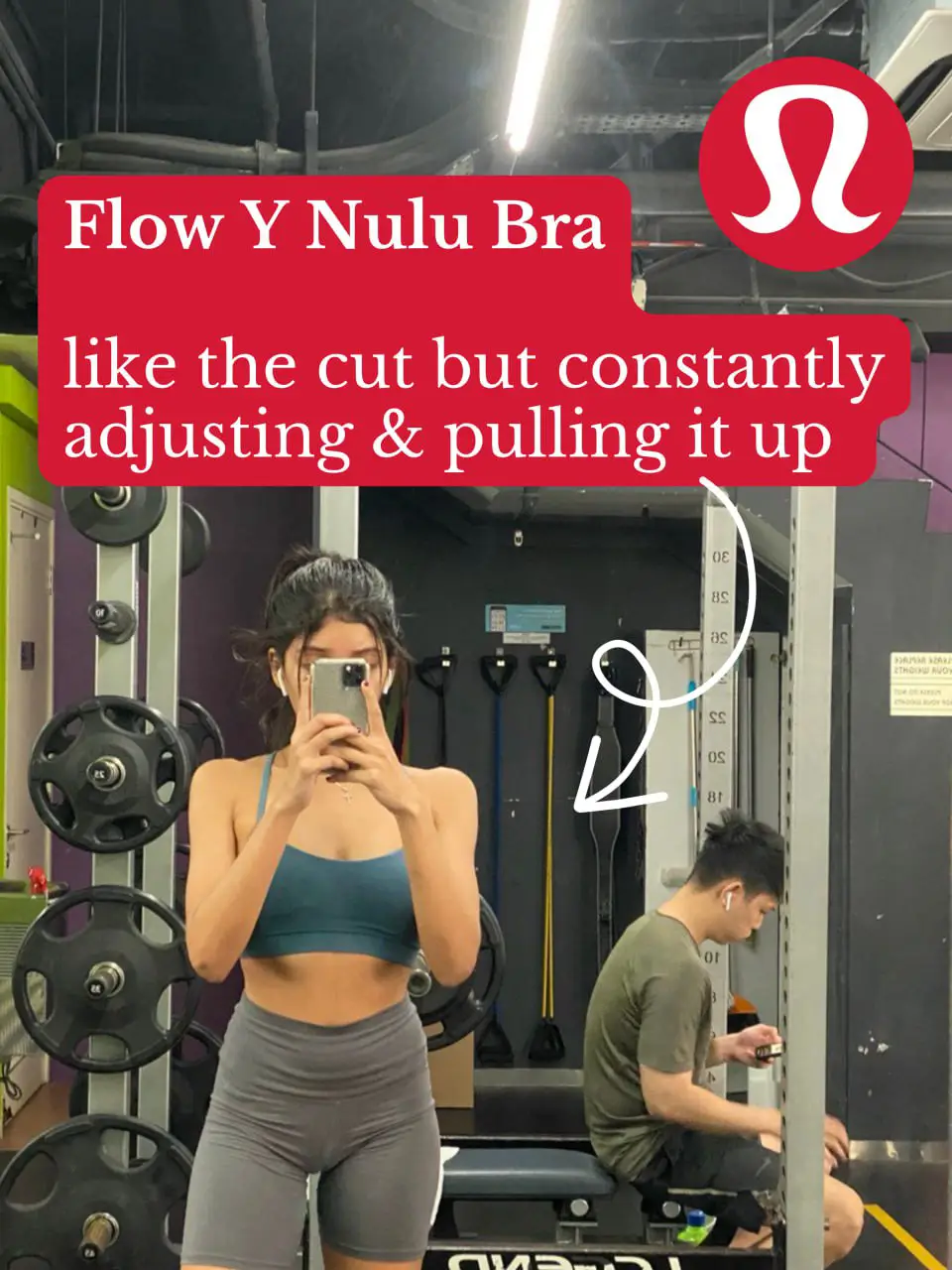 be effortlessly sexy + nip slip SAFE at the gym 🫣