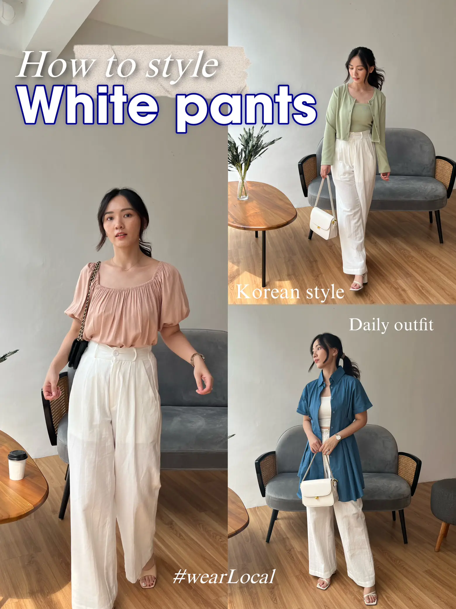 Korean pants outfit hotsell