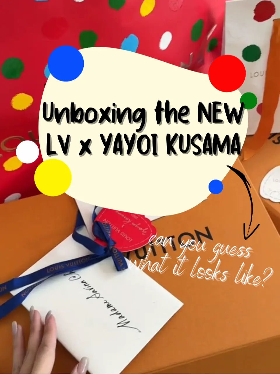 LV x YK Double Unboxing  Louis Vuitton x Yayoi Kusama Unboxing