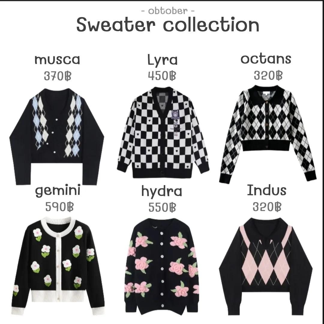 เสื้อไหมพรมเกาหลี น่ารักสดใส รวมมาให้แล้วค่า | แกลเลอรีที่โพสต์โดย ...