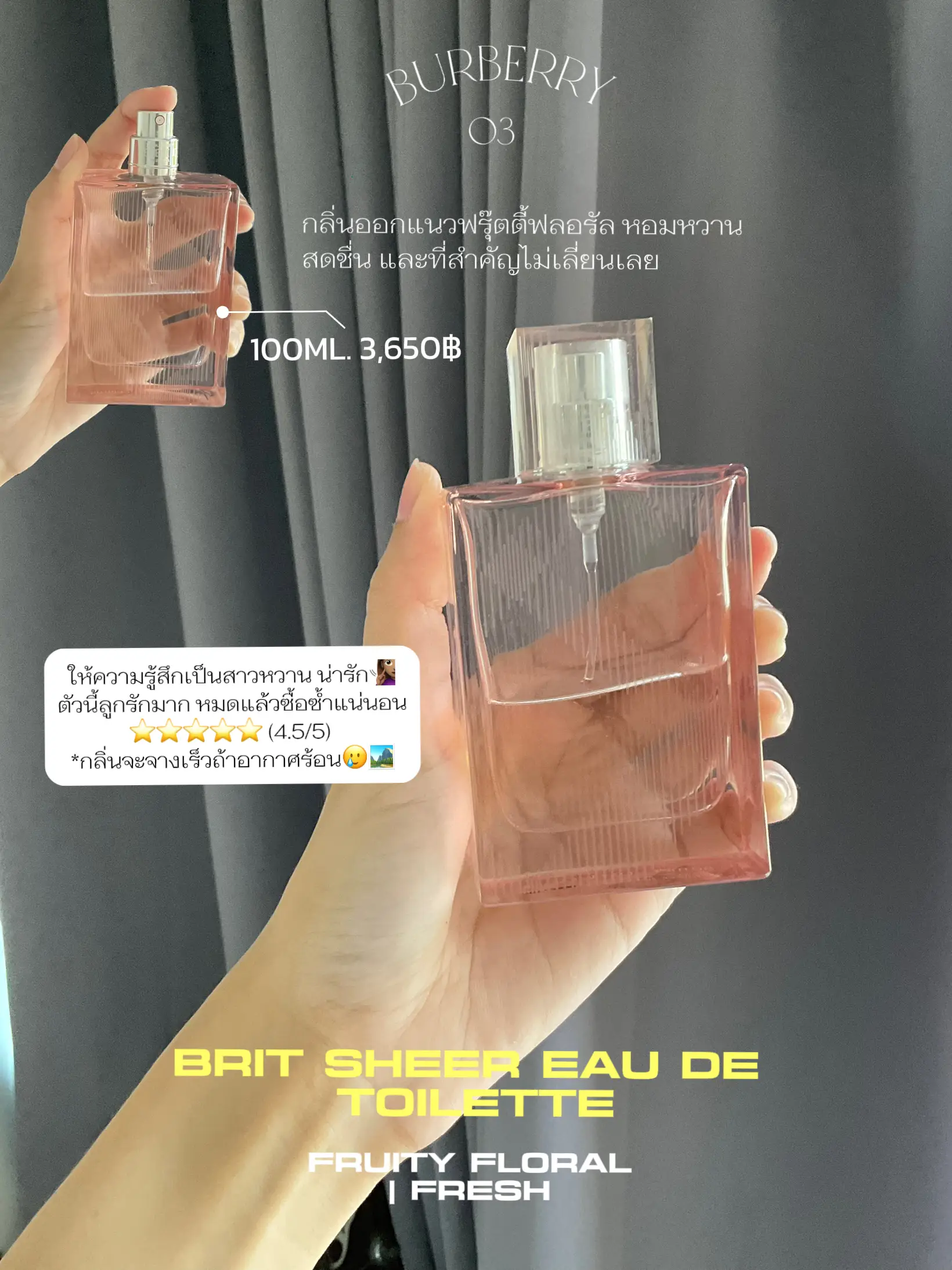 Burberry brit sheer top malaysia price