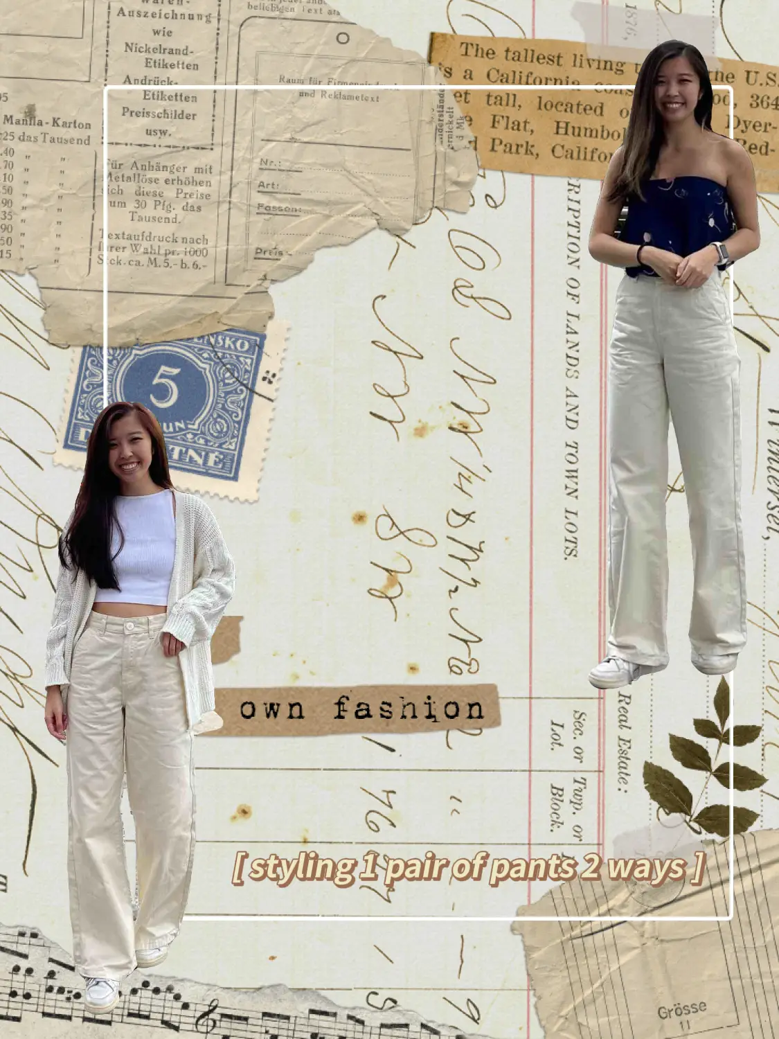 Paper bag pants two ways ⋆ chic everywhere