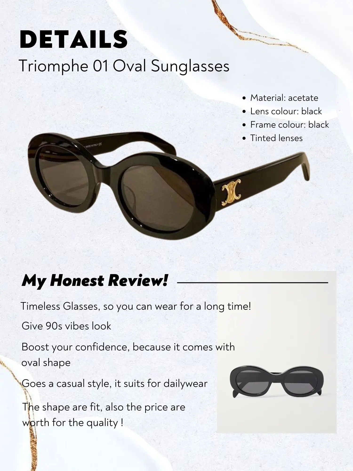 Celine Sunglasses Review: Triomphe, Audrey, stockists, and more
