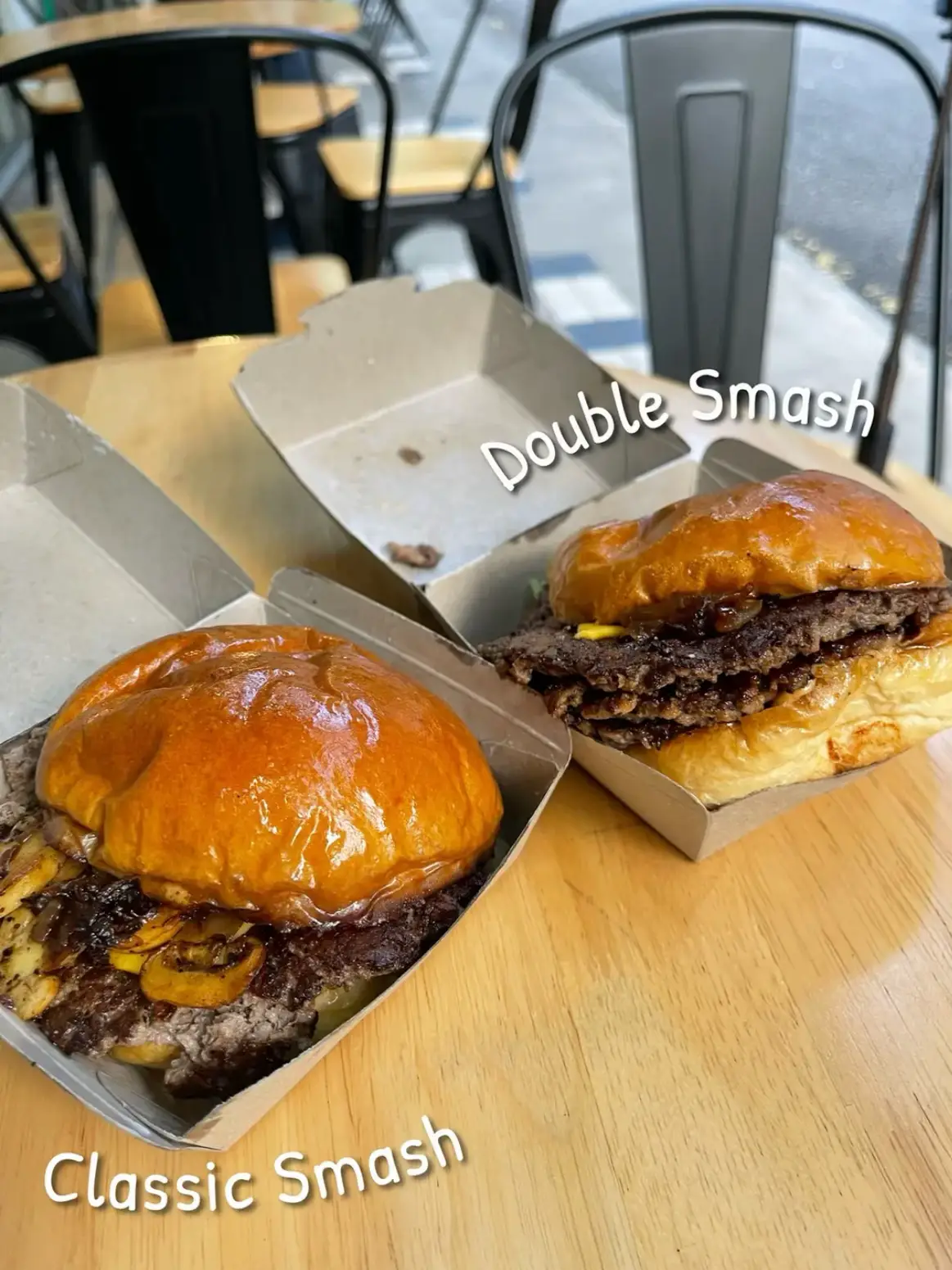 DOUBLE CLASSIC SMASH® BURGER