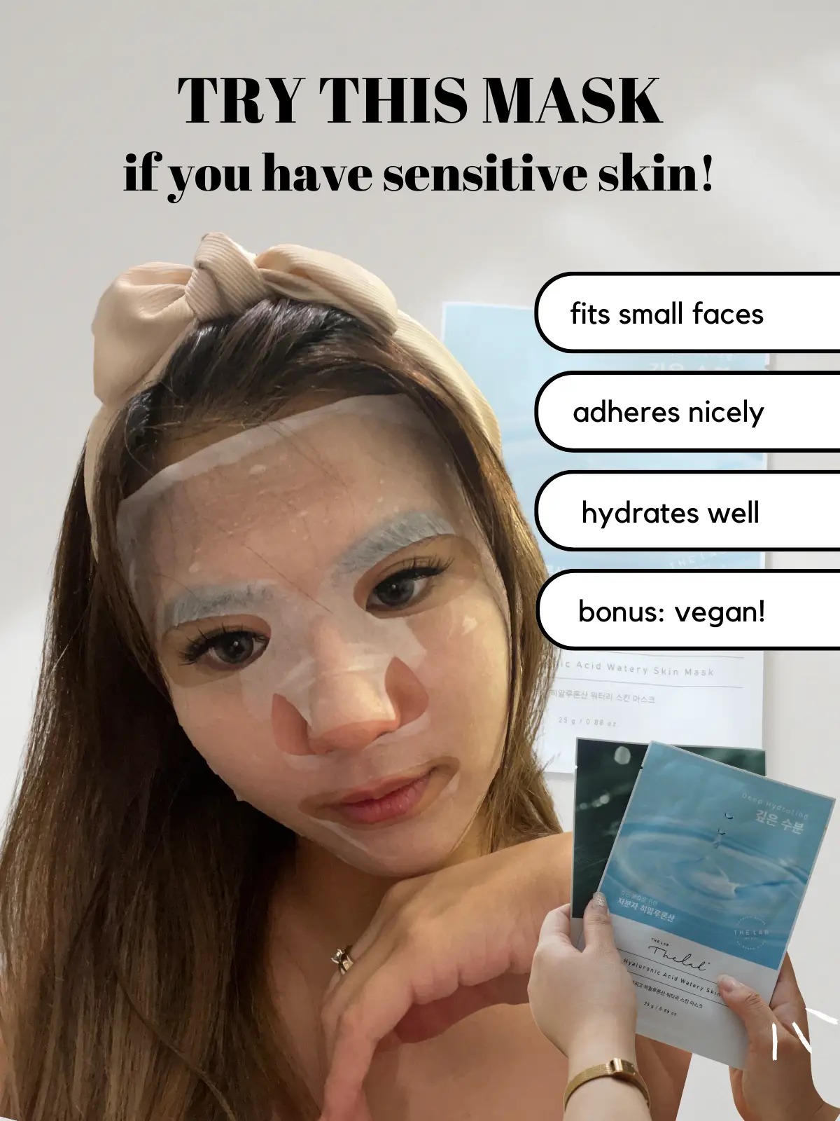 My goto sheet mask for sensitive skin! 🇰🇷💧 Gallery posted by Jaylyn