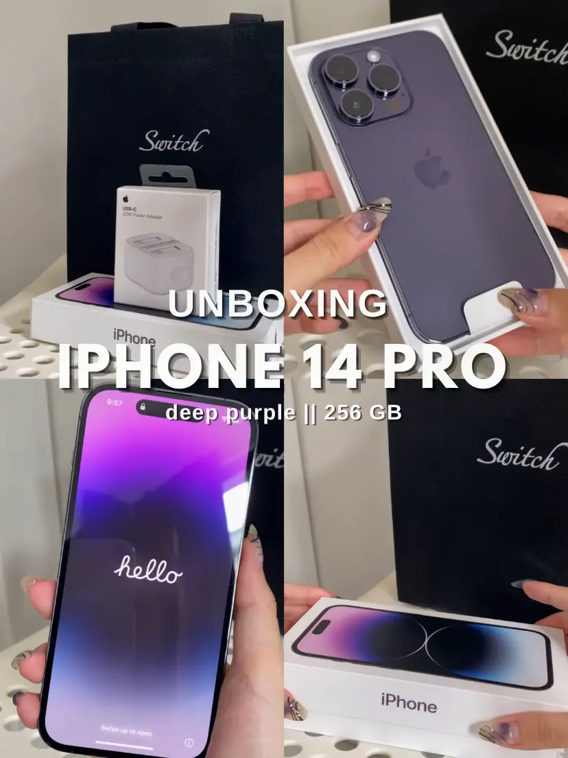 Unboxing Iphone 14 pro 🤳📞