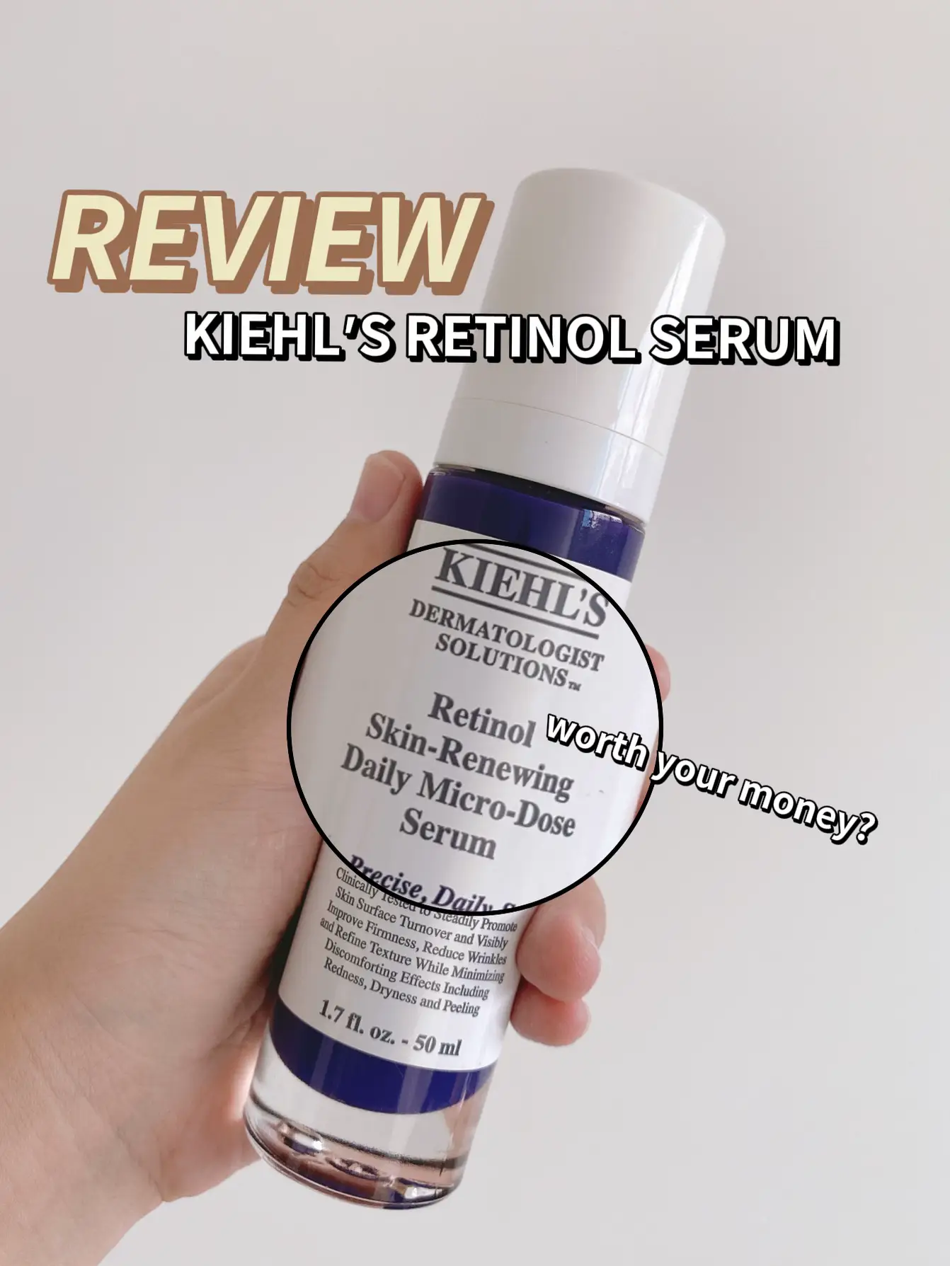 Kiehl s Retinol Serum Review WORTH IT ke tak Gallery posted