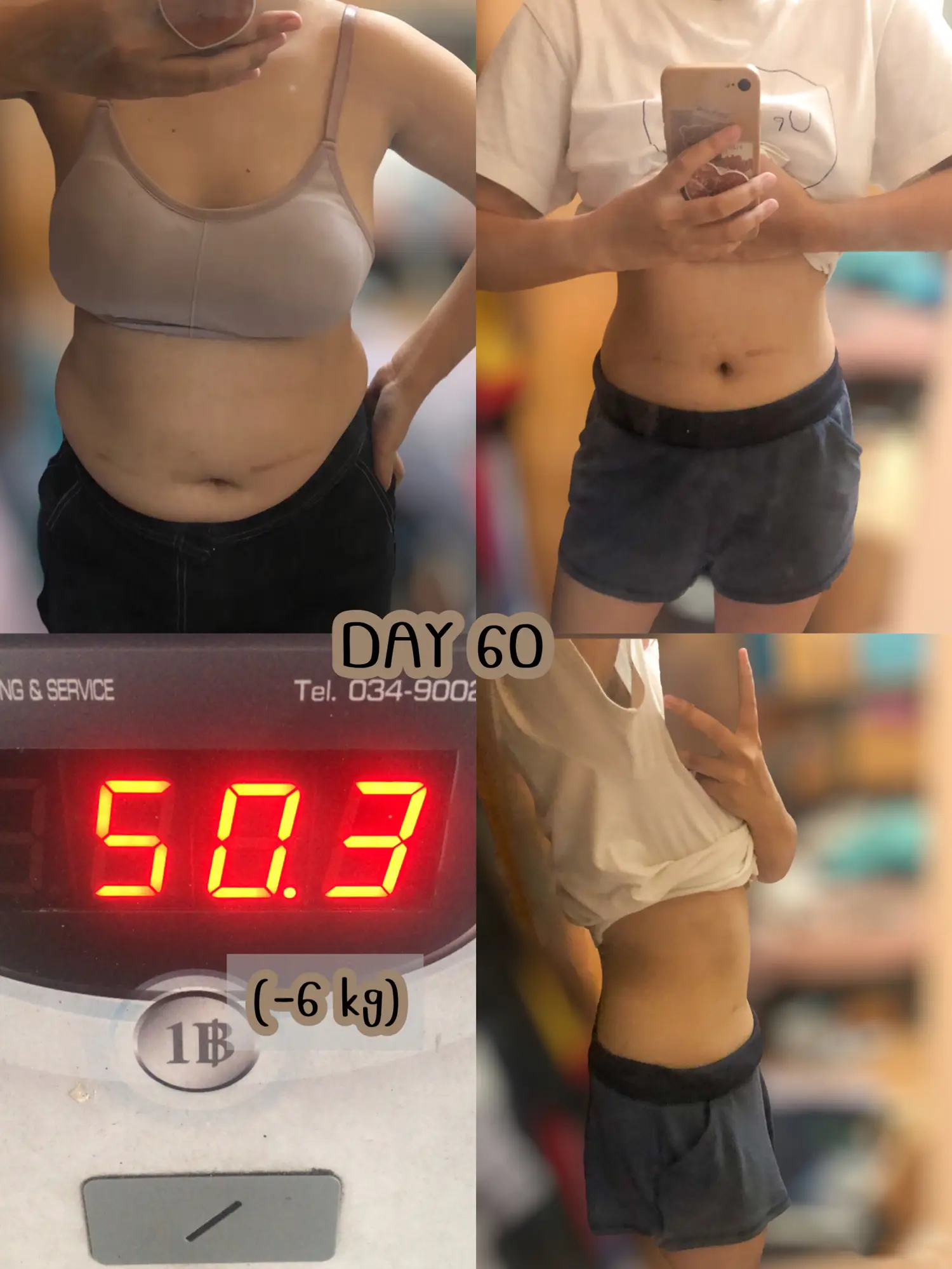 🧤DAY 60 ( 56.3kg - 50.3kg) | Gallery posted by 𝑔𝑜𝑡ℎ𝑎𝑚♡.*🧸 ༘ 🧺 |  Lemon8