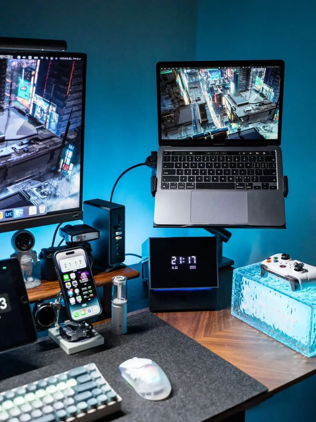 ไอเดียแต่งห้องคอม EP.15 🖥️ | แกลเลอรีที่โพสต์โดย 9CJ | Lemon8