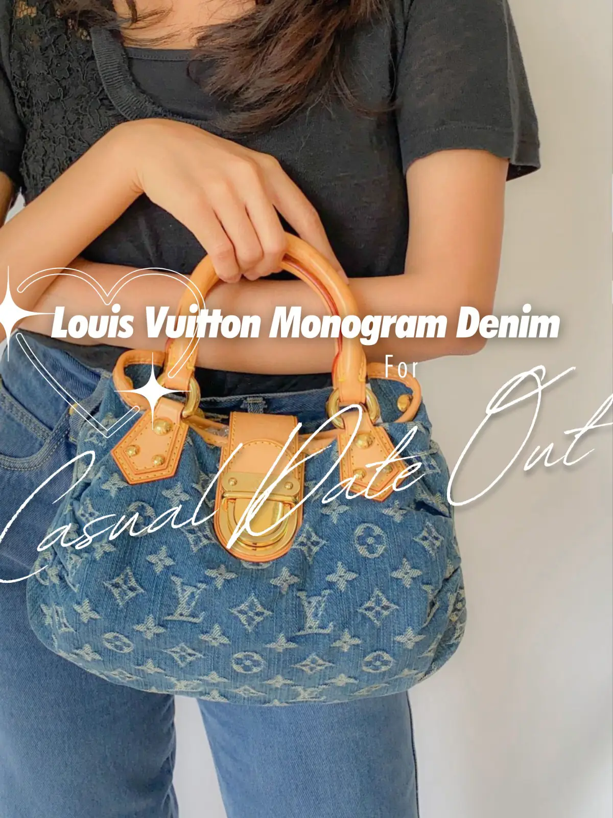 Louis Vuitton Monogram Denim for Casual Date!