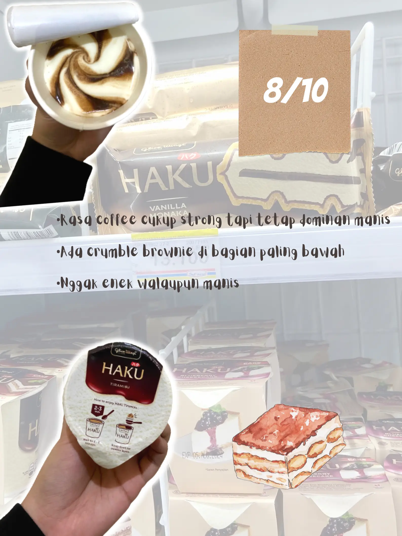 Ice Cream Tapi Cake juga? Enak gak sih?! 🫣🧐 แกลเลอรีที่โพสต์โดย ngopi