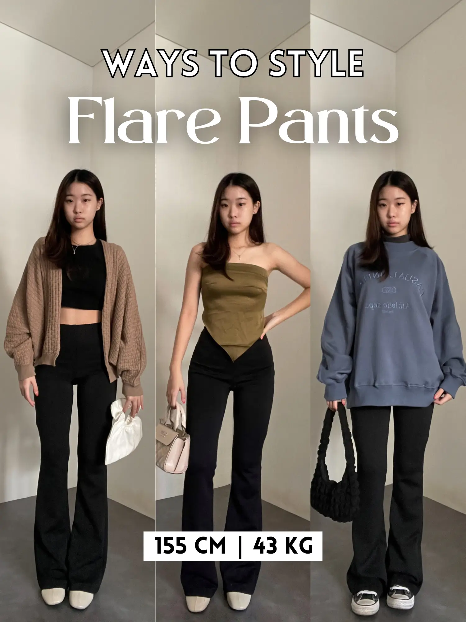 20 ide Flare Pants Outfits Pinterest teratas di 2024