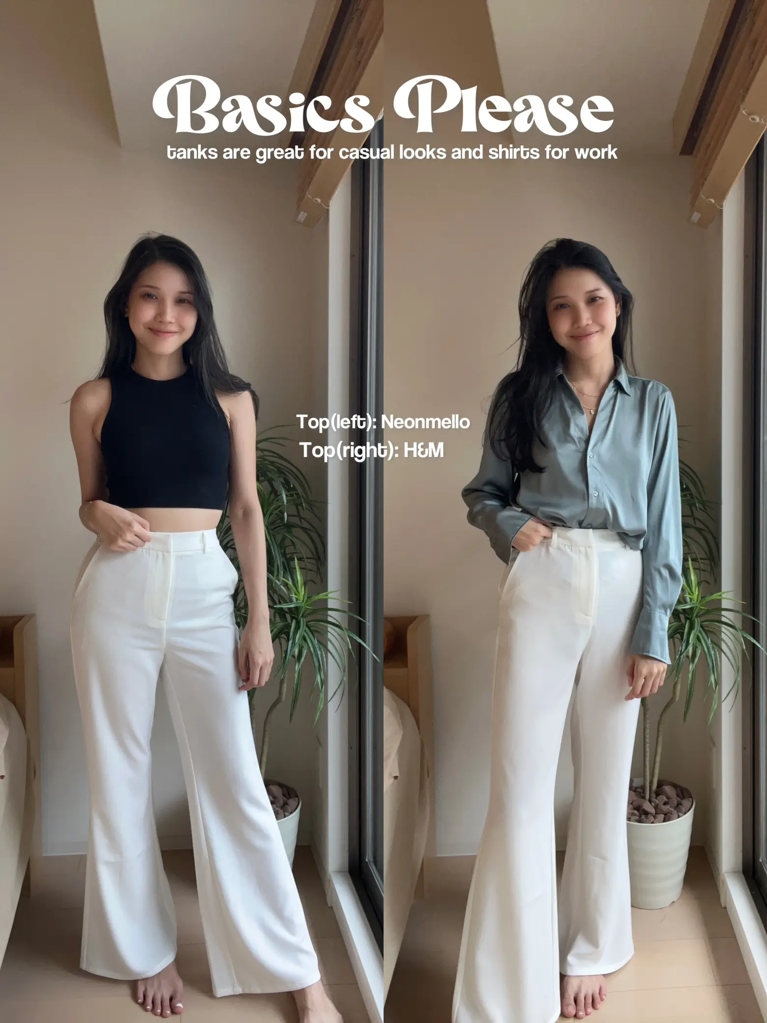 ✨Styling White Pants: 1 Pants 6 Ways👖, Gallery posted by Mandy Wong