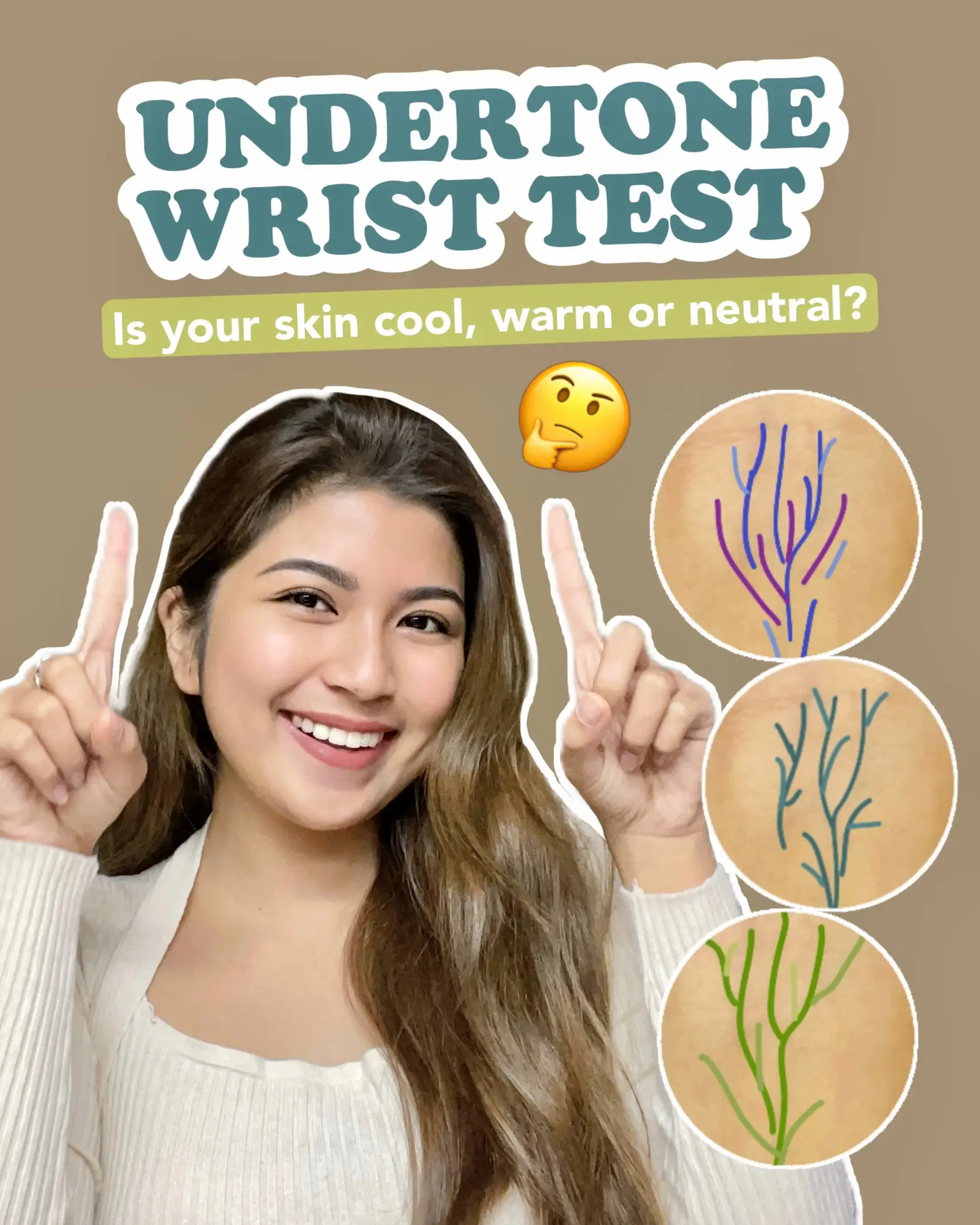 Find out your undertone using this test!🥰🫶🏻💯 Gallery posted by Sandra