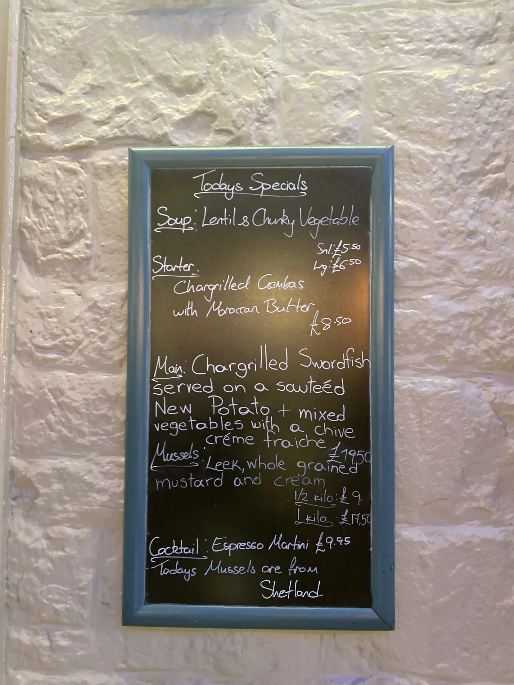 🦐🦪Seafood ร้านดัง Mussel Inn SeafoodในEdinburgh🫕🥗 แกลเลอรีที่โพสต์โดย