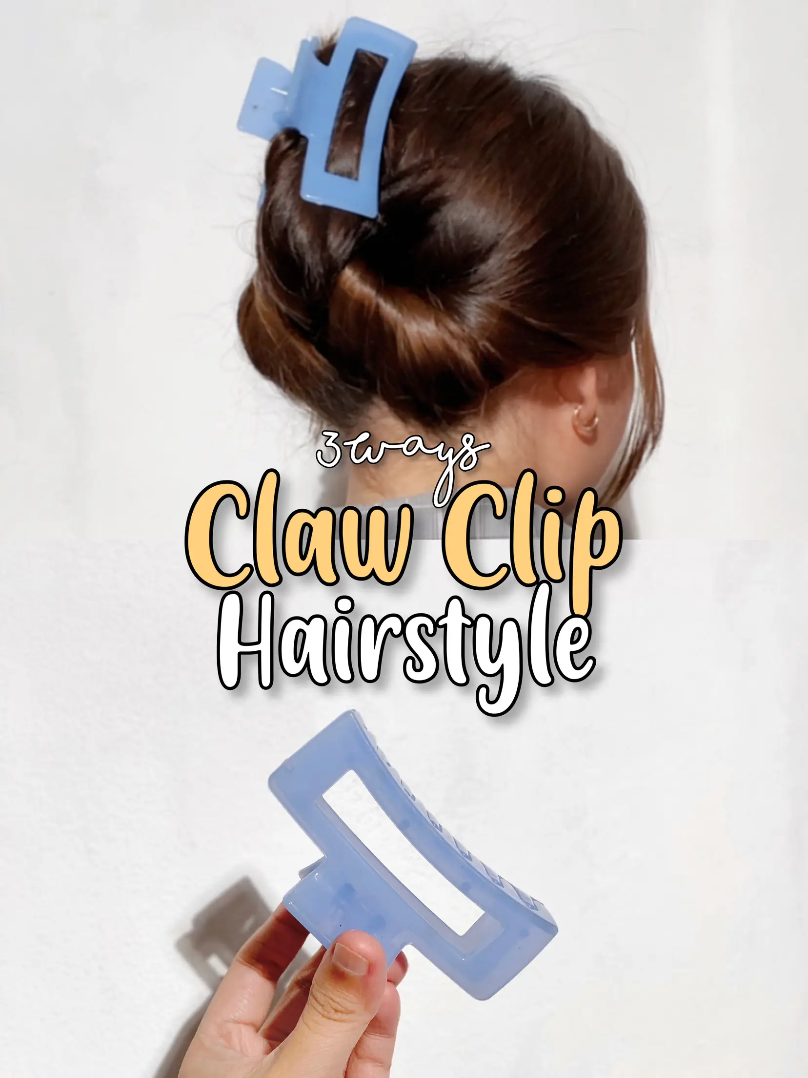 3 Easy Ways to Style Your Hair With a 90s Claw Clip (Yep, They're Back!)