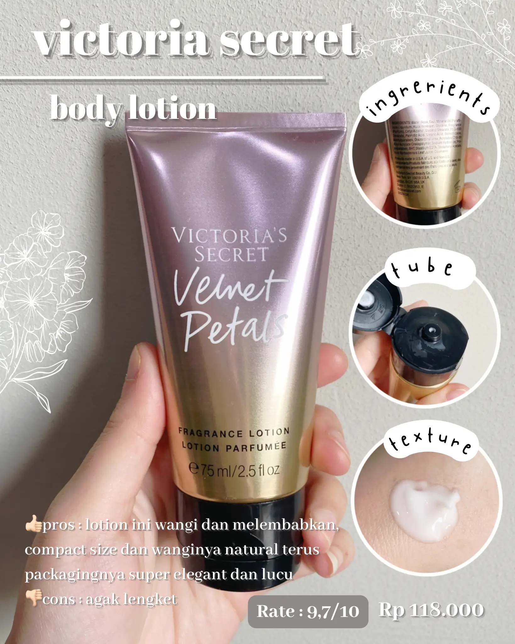 TOP PRODUCT VICTORIA SECRET BODY LOTION BODY WASH | Gallery posted by  tirza.pang | Lemon8