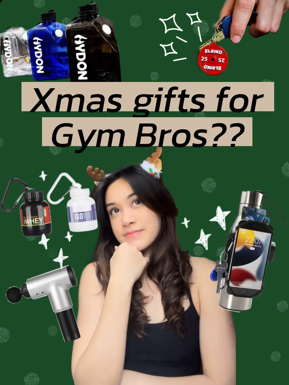 5 BUDGET FRIENDLY Xmas gifts for your GYM BRO! 🎄