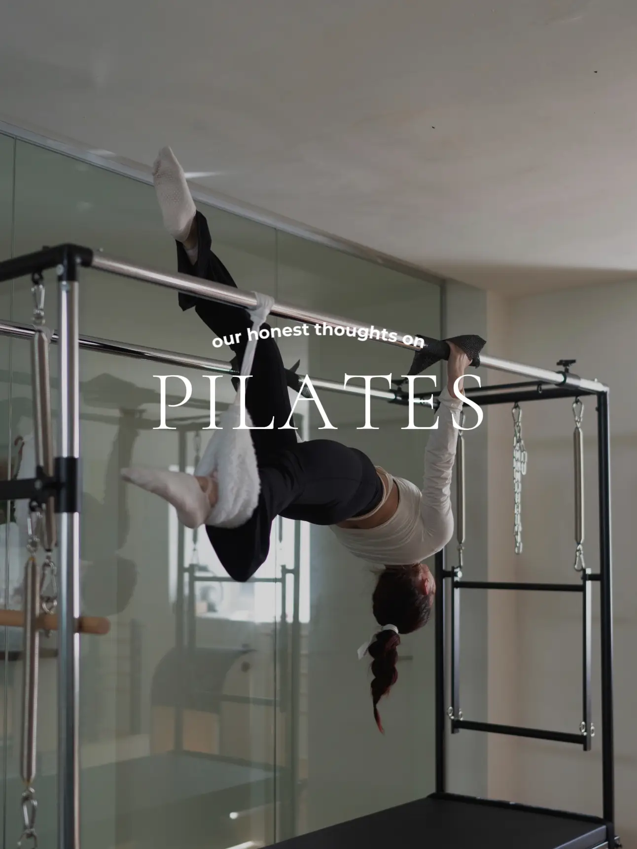 Pilates Projects: Hanging Pull Ups on the Cadillac - Pilates Andrea