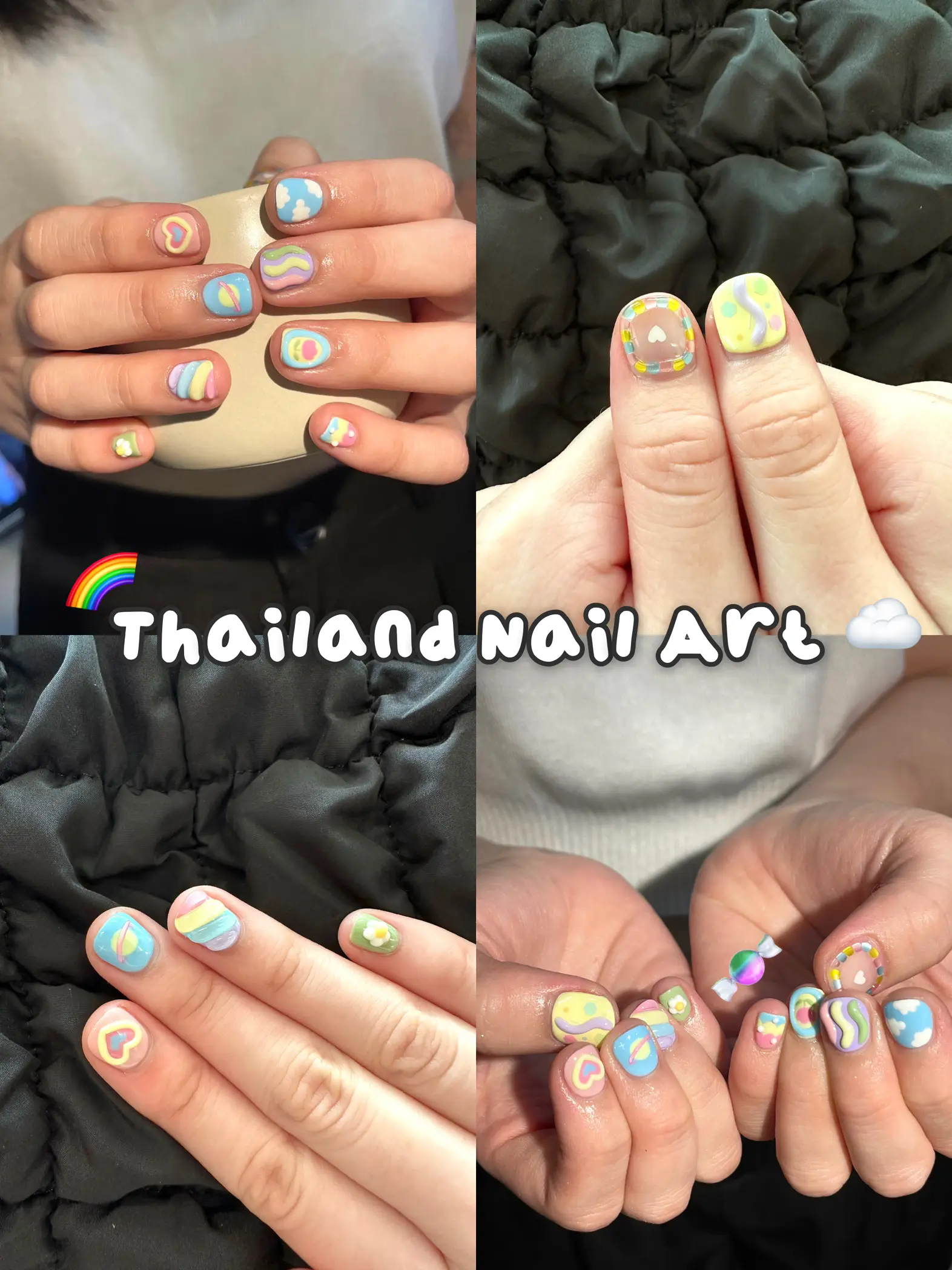 🇹🇭 Must go to Thailand for nail art! แกลเลอรีที่โพสต์โดย qiaorou Lemon8