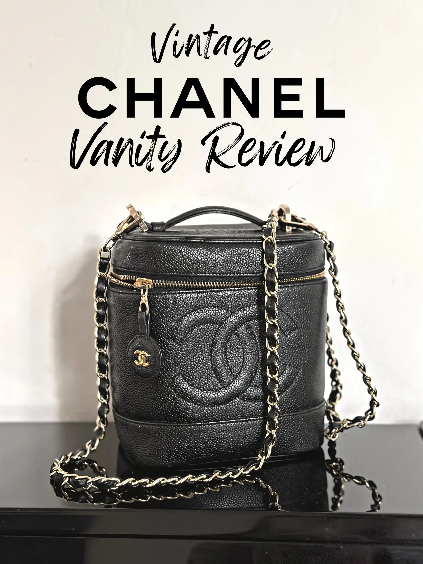 Vintage CHANEL Vanity Bag Review ✨✨✨