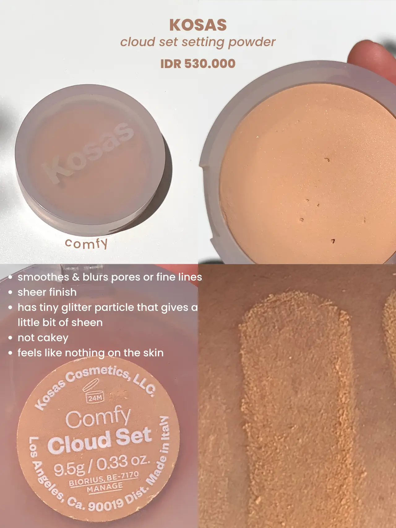 Cloud Set Setting Powder - Comfy