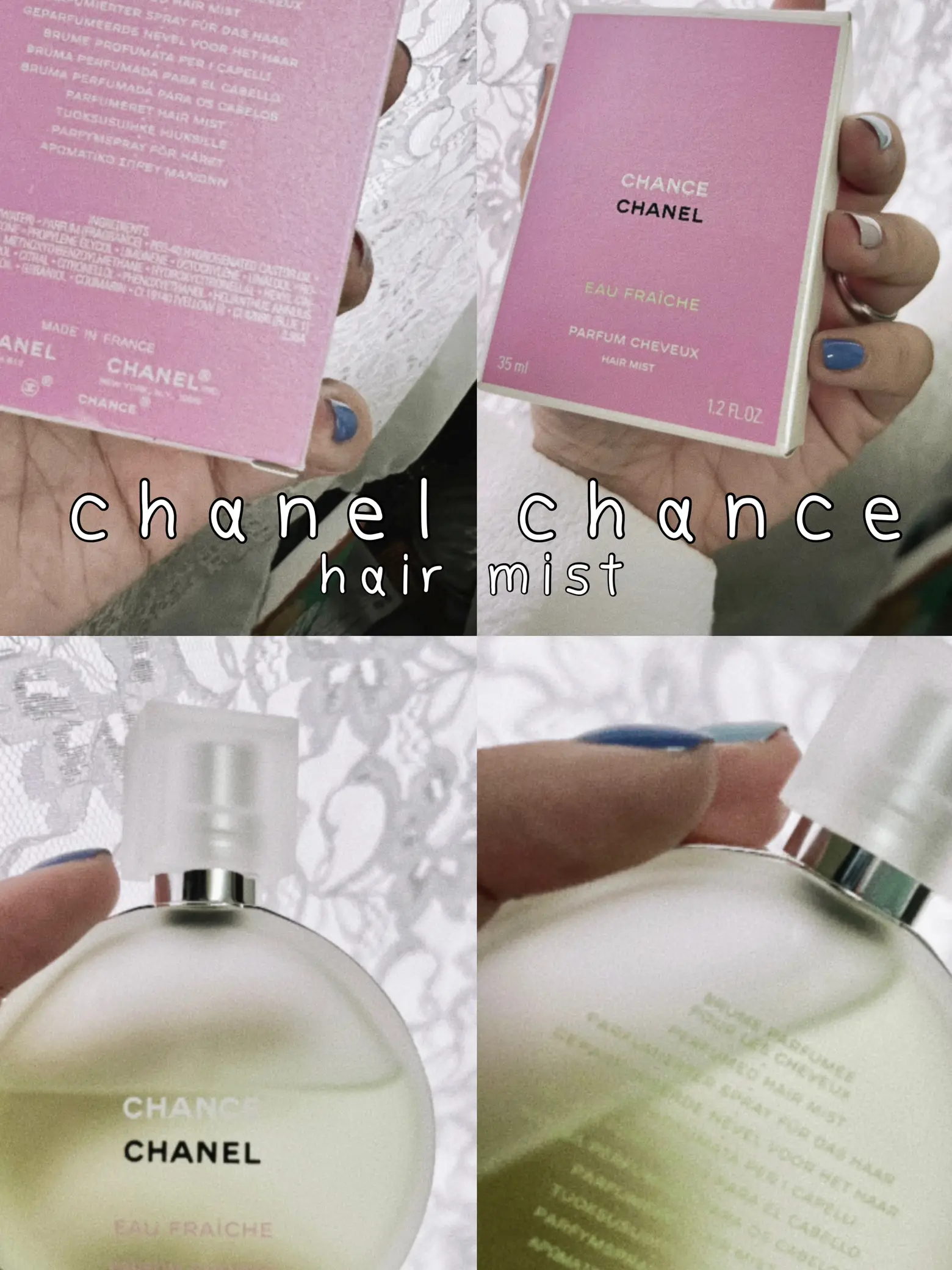 Chanel Chance Eauaiche Parfum Hair Mist