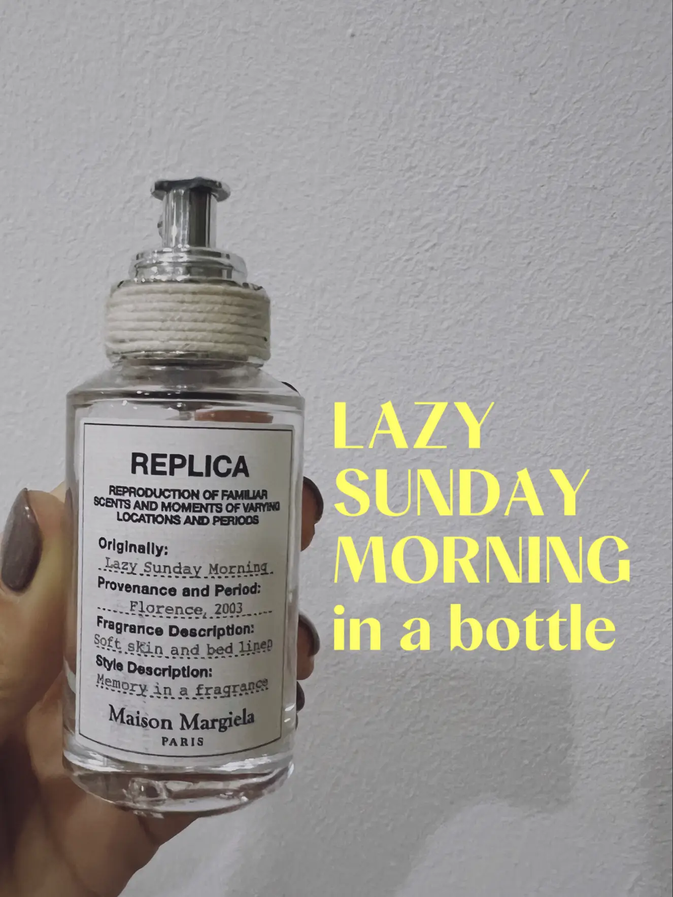 Maison Margiela's Lazy Sunday Morning Perfume | Gallery posted by