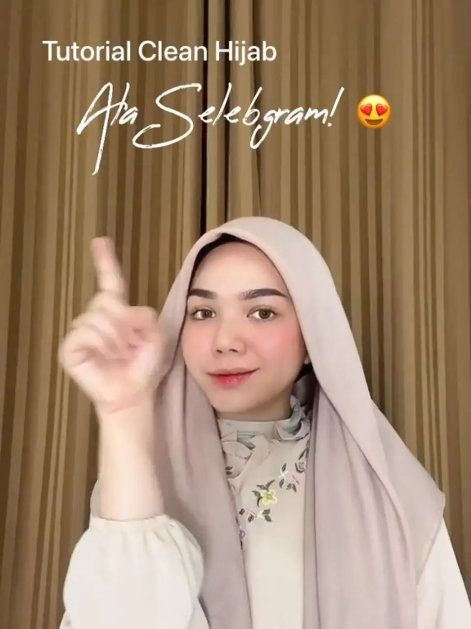 TUTORIAL CLEAN HIJAB ALA SELEBGRAM | Article posted by Review Unik | Lemon8