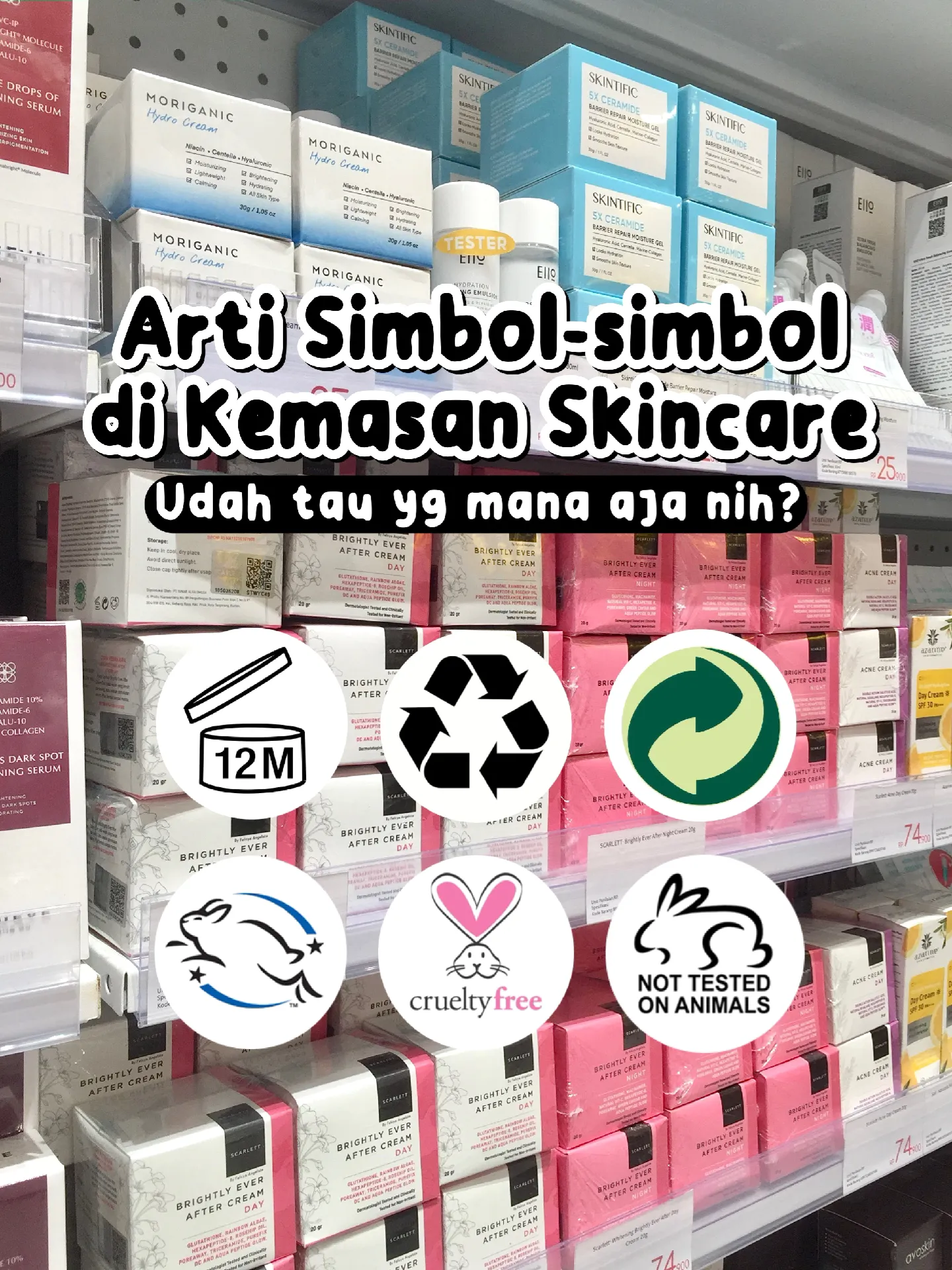 Simbol Simbol Di Kemasan Skincare Artinya Apa Ya Galeri Diposting