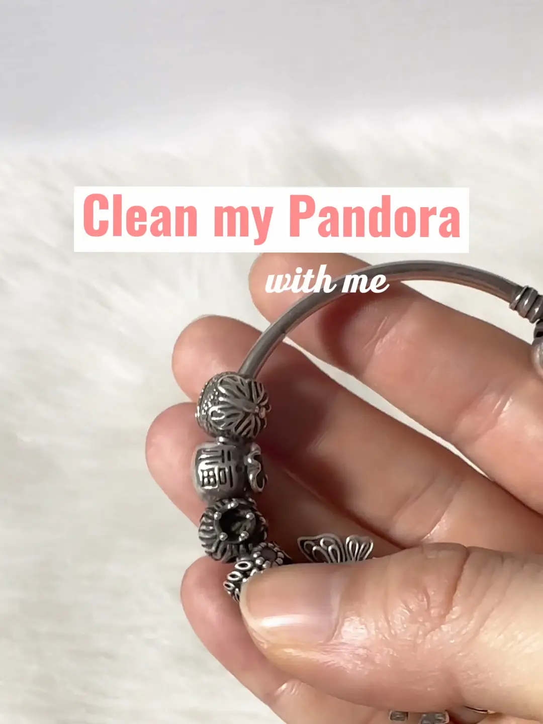 How do I clean my pandora bracelet?