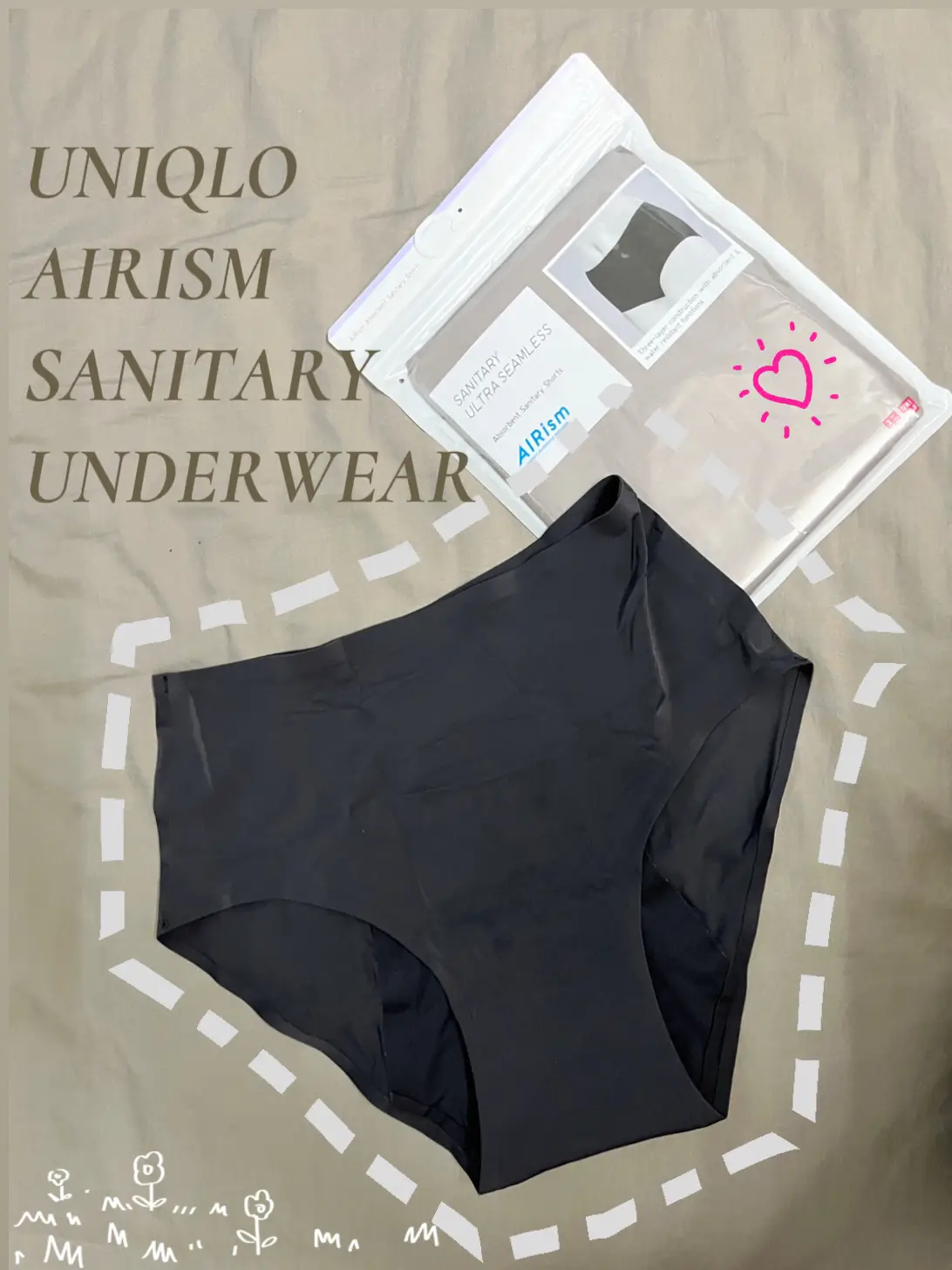 Uniqlo Sanitary Underwear? Is it really worth it?, Galeri disiarkan oleh  Erin Chee