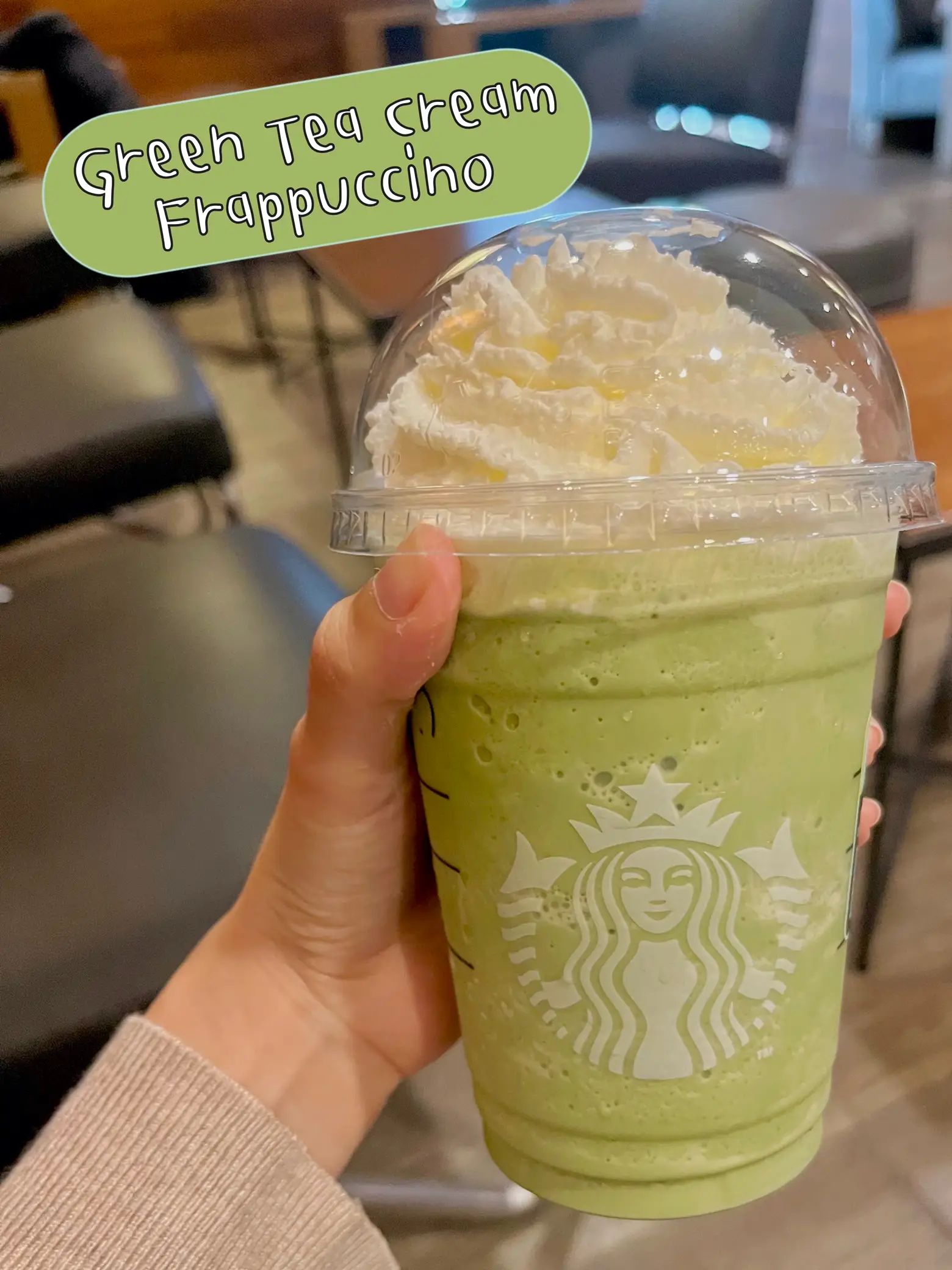 Green tea frappuccino outlet price