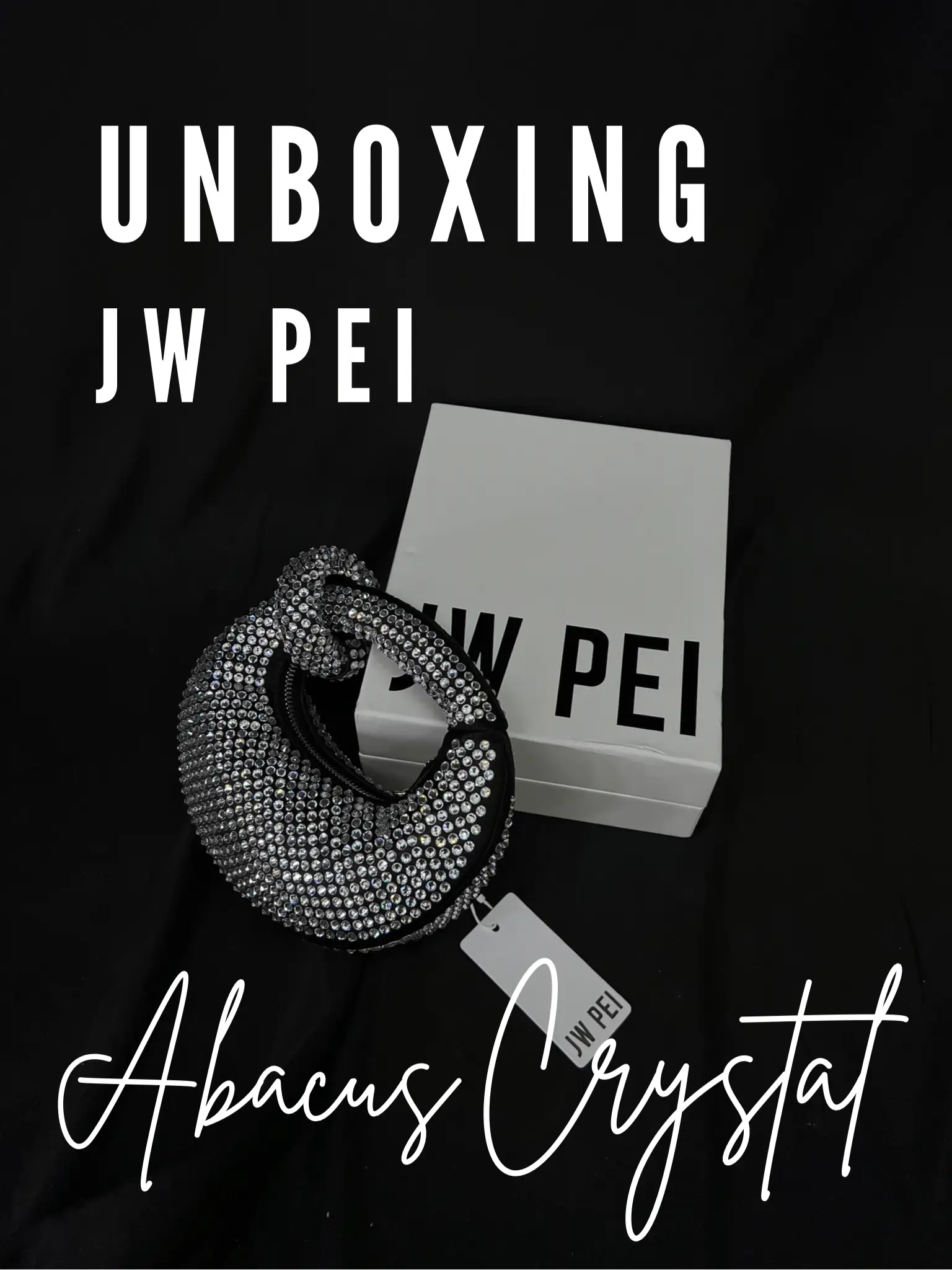 Unboxing The JW PEI Abacus Mini Crystal Top Handle Bag