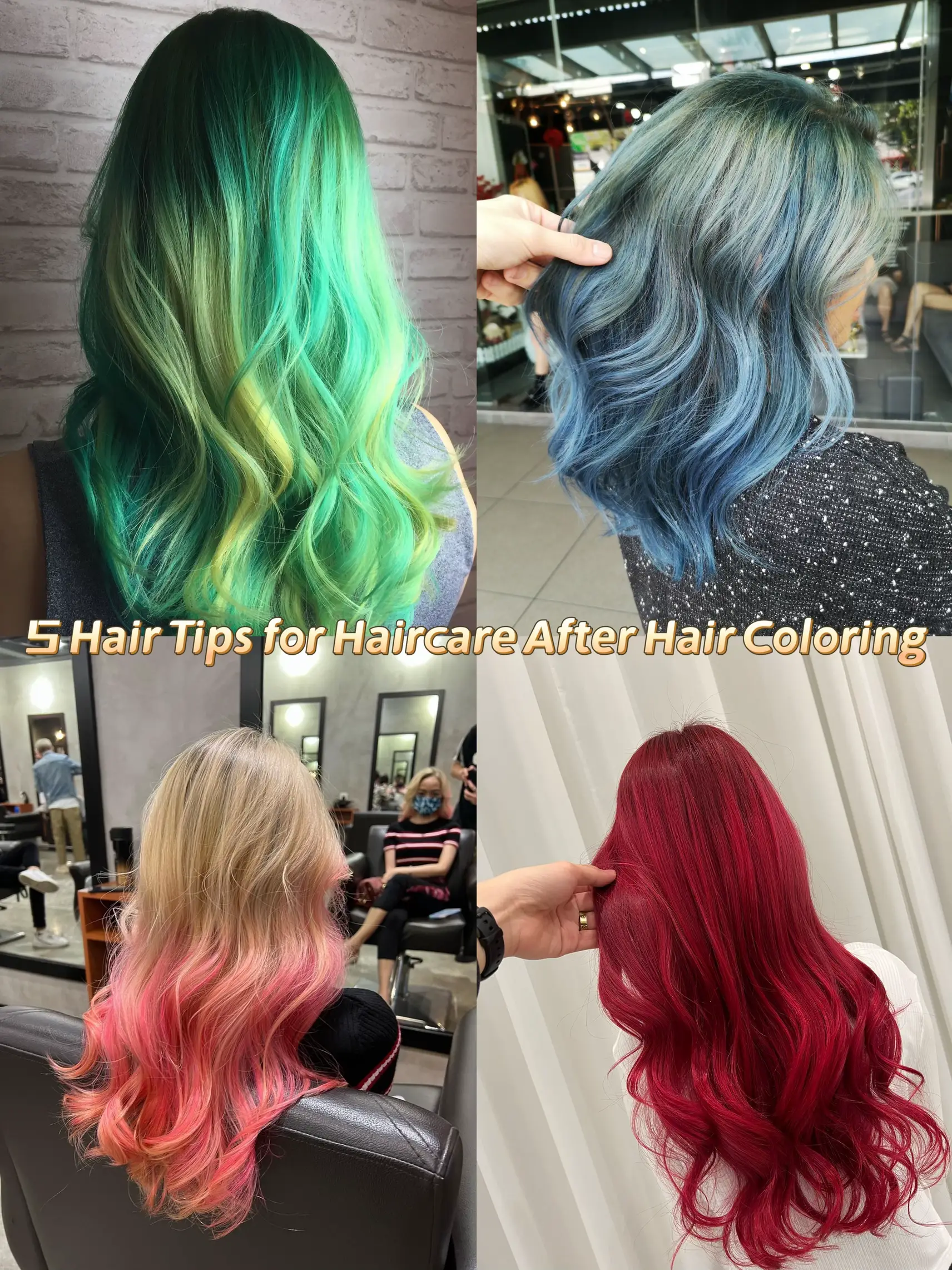 5 Dyed Hair Tips to Take Care of Colored Hair