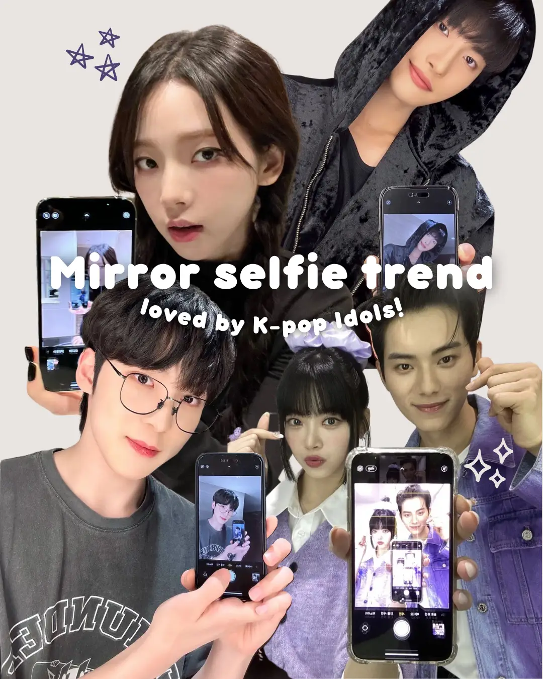What's your favorite mirror selfie from K-pop idols? - Quora
