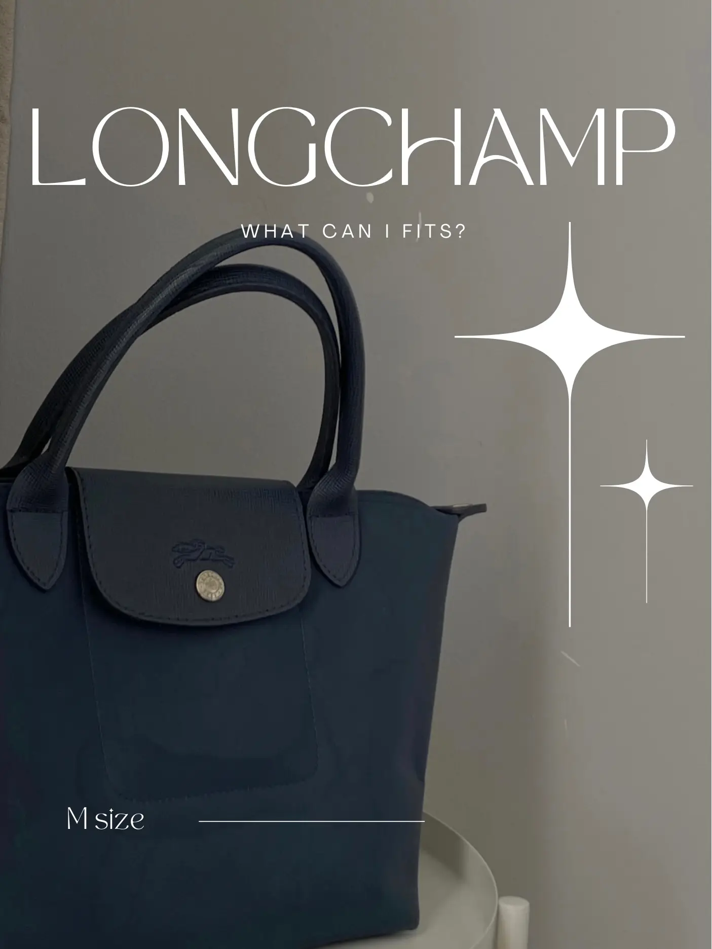 Longchamp Satchel Le Pliage Cuir Medium, $540, Bloomingdale's