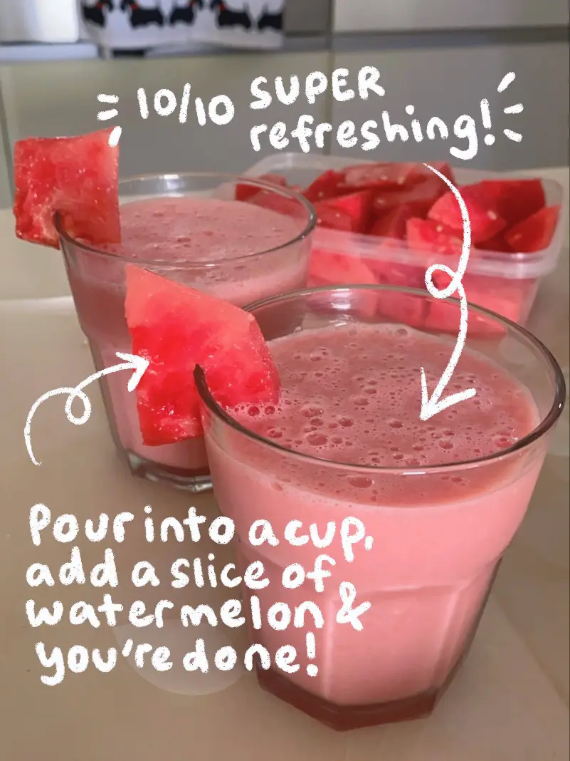 EASY & HEALTHIER 🍉 lychee crush Boost DUUUPE!! 😋 แกลเลอรีที่โพสต์โดย