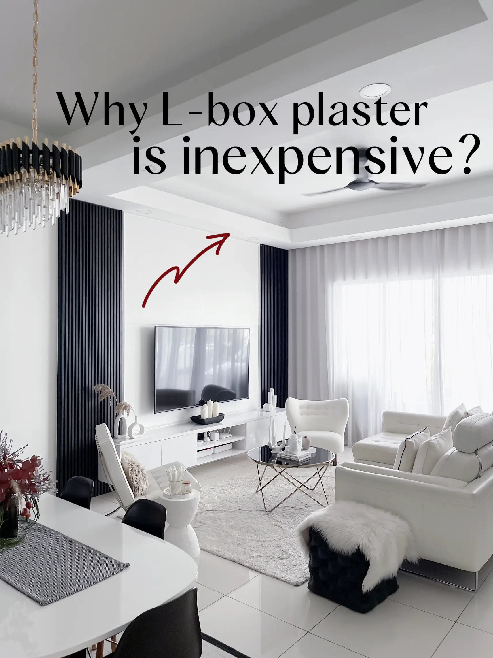 L Box Plaster Ceiling Is Inexpensive