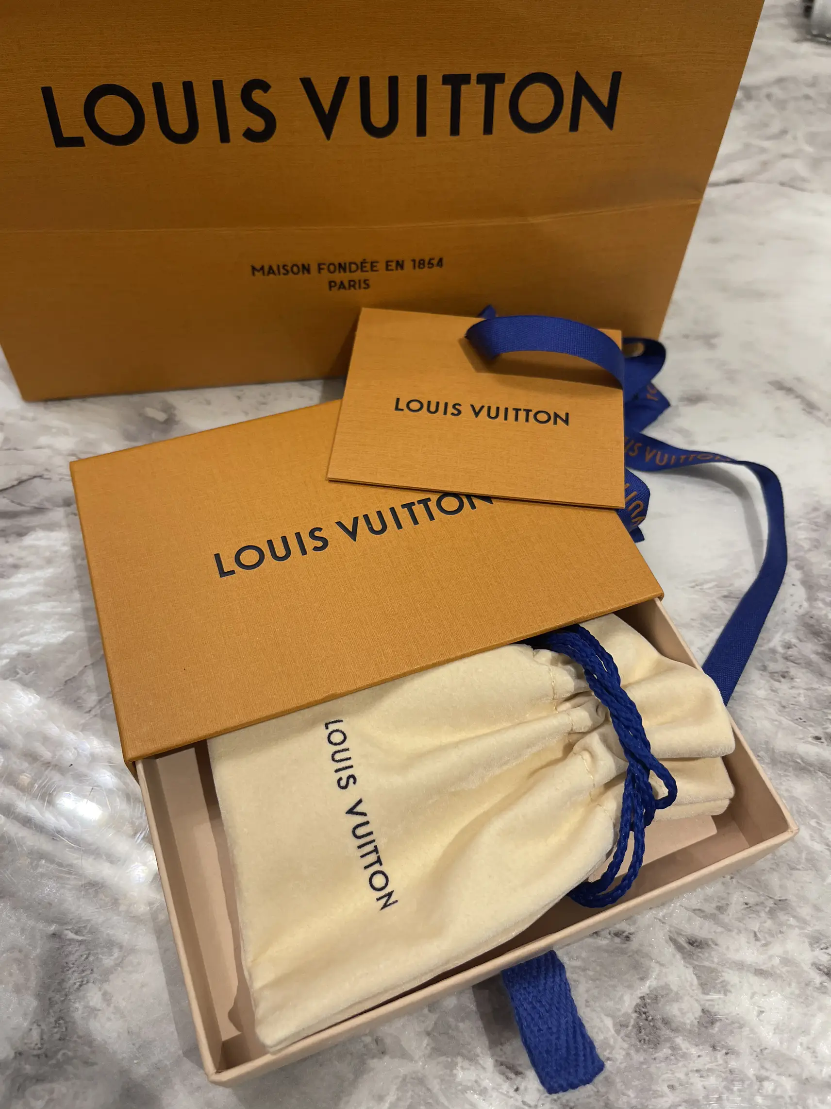 Louis Vuitton Monogram Eclipse Charms Necklace unboxing 