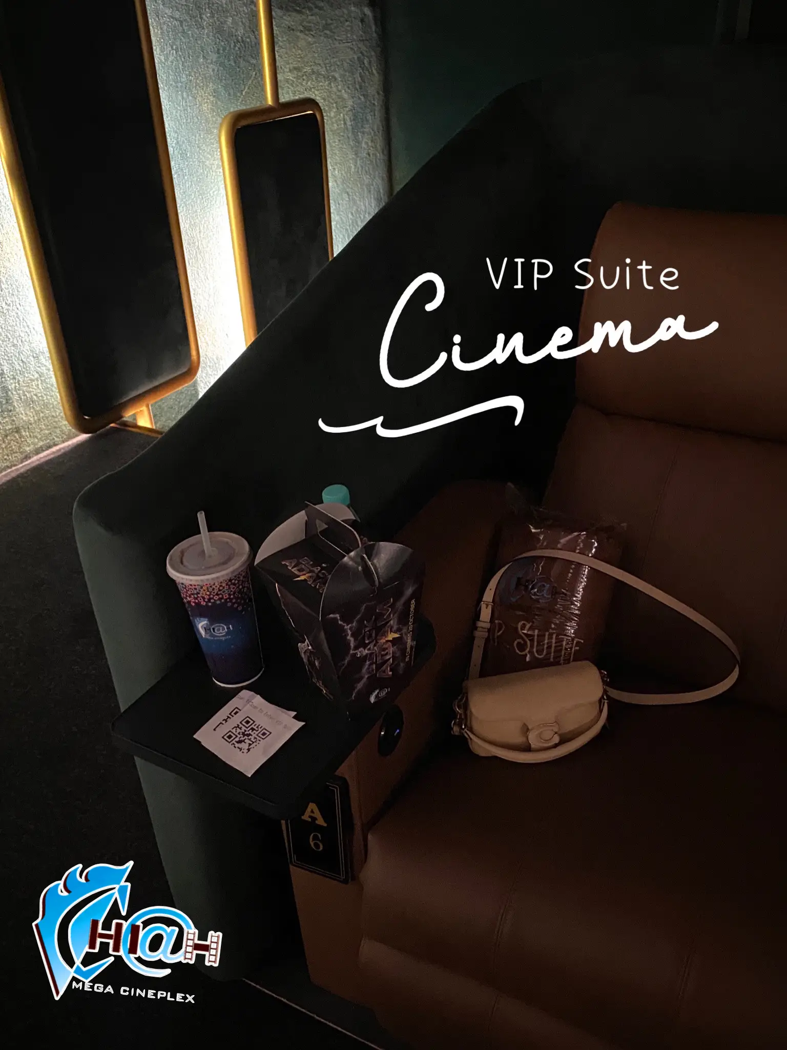 VIP Suite Cinema: Mega Cineplex | แกลเลอรีที่โพสต์โดย aa1eeya | Lemon8