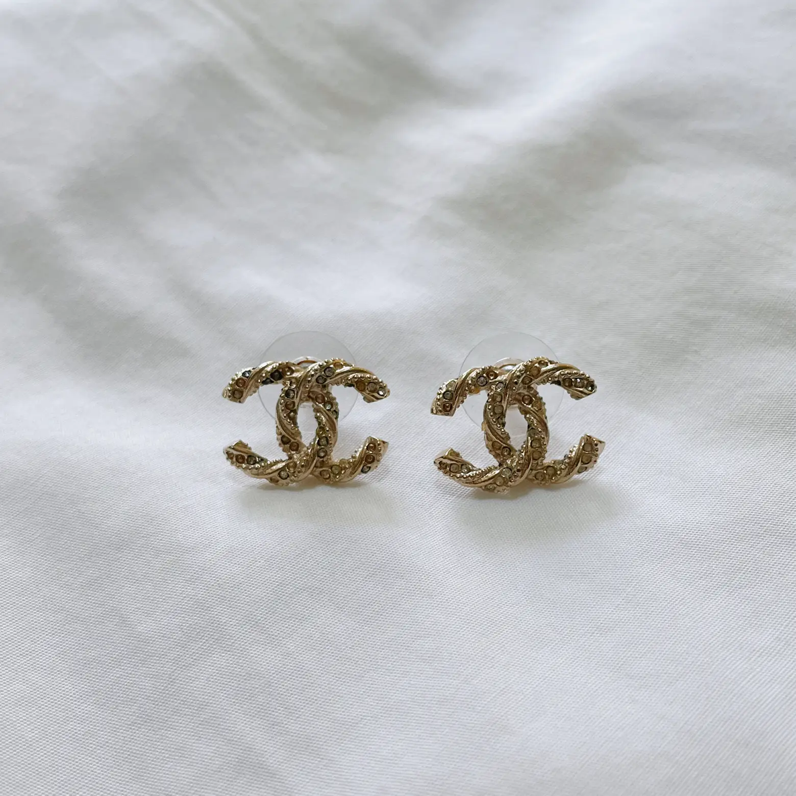 Chanel earring clearance 1.3 cm