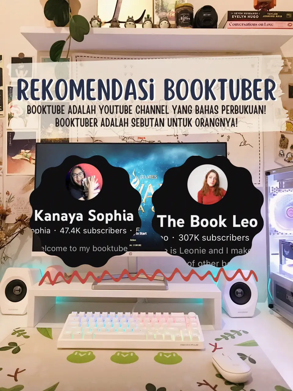 CHANNEL YOUTUBE YANG BAHAS TENTANG BUKU! 😍🔥 | Gallery posted by Hanifa |  Lemon8