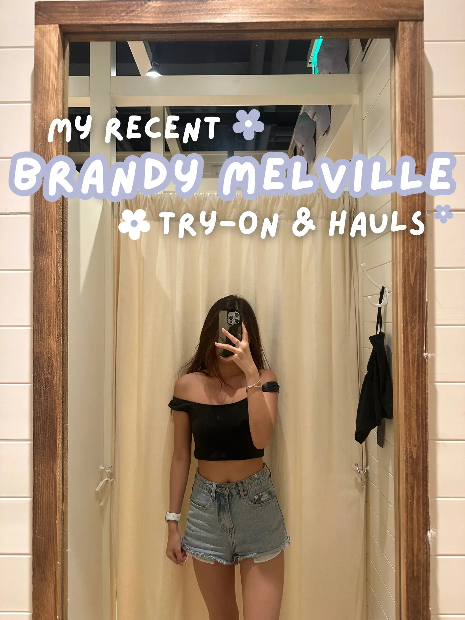 Brandy Melville Denim Shorts - Gem