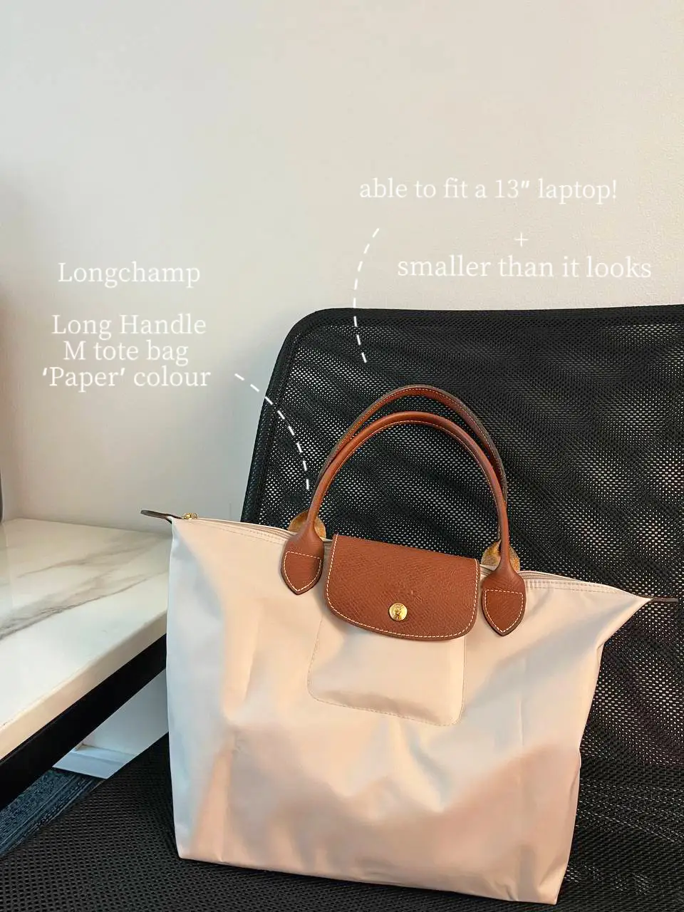 Longchamp Le Pliage Original Pouch with Handle in Cognac, Luxury, Bags &  Wallets on Carousell