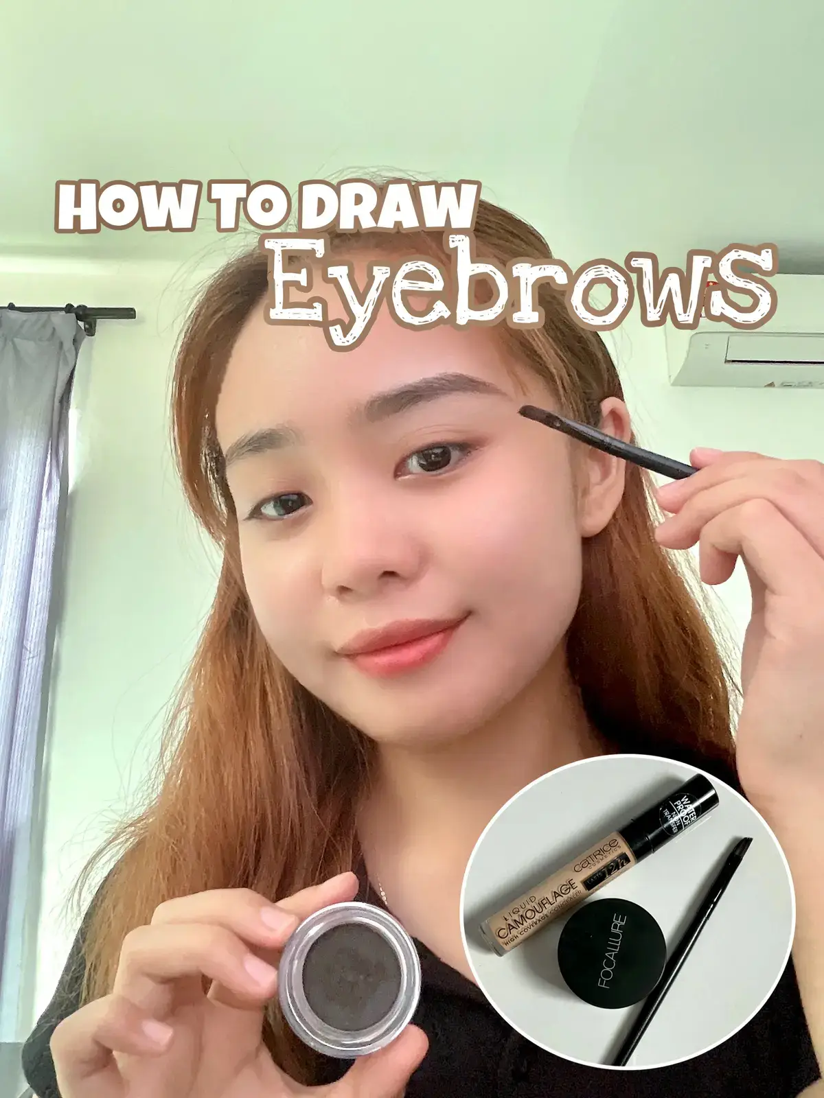 How to do eyebrows Tutorial by Ashantha 😍 Galeri disiarkan oleh