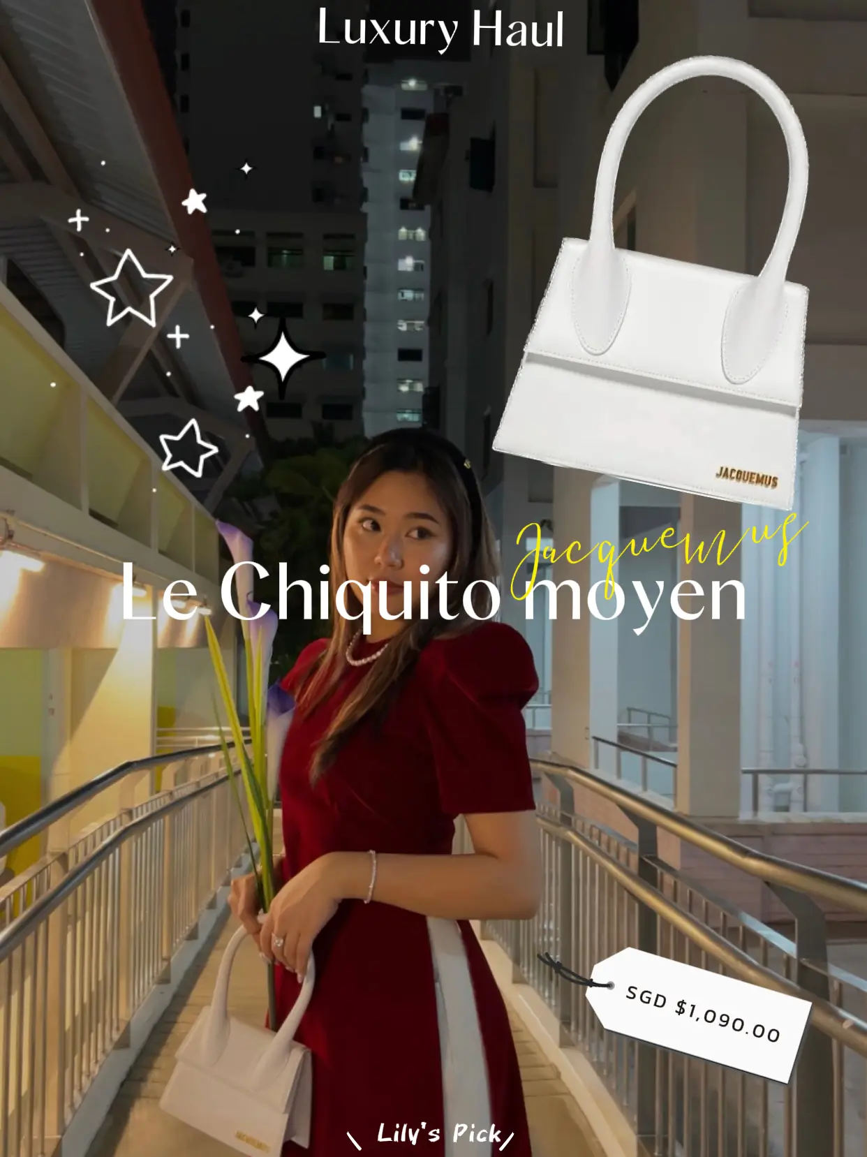 Jacquemus Le Chiquito Moyen Bag  Review & What fits in my bag