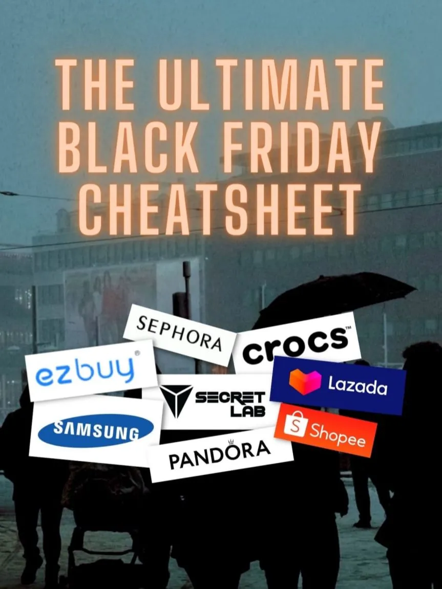 The Ultimate Black Friday Cheat Sheet Gallery posted by Nik Lemon8