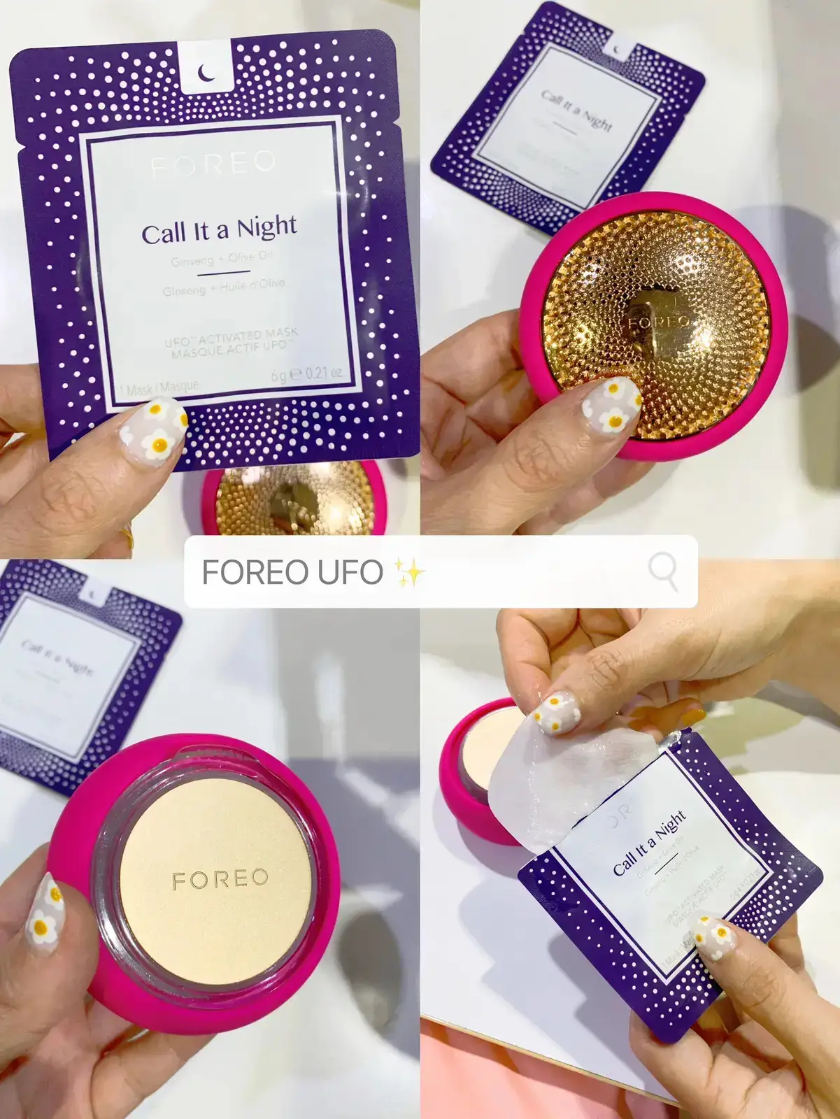 F139 FOREO UFO 美顔器 フルフェイシャルビューティースパ