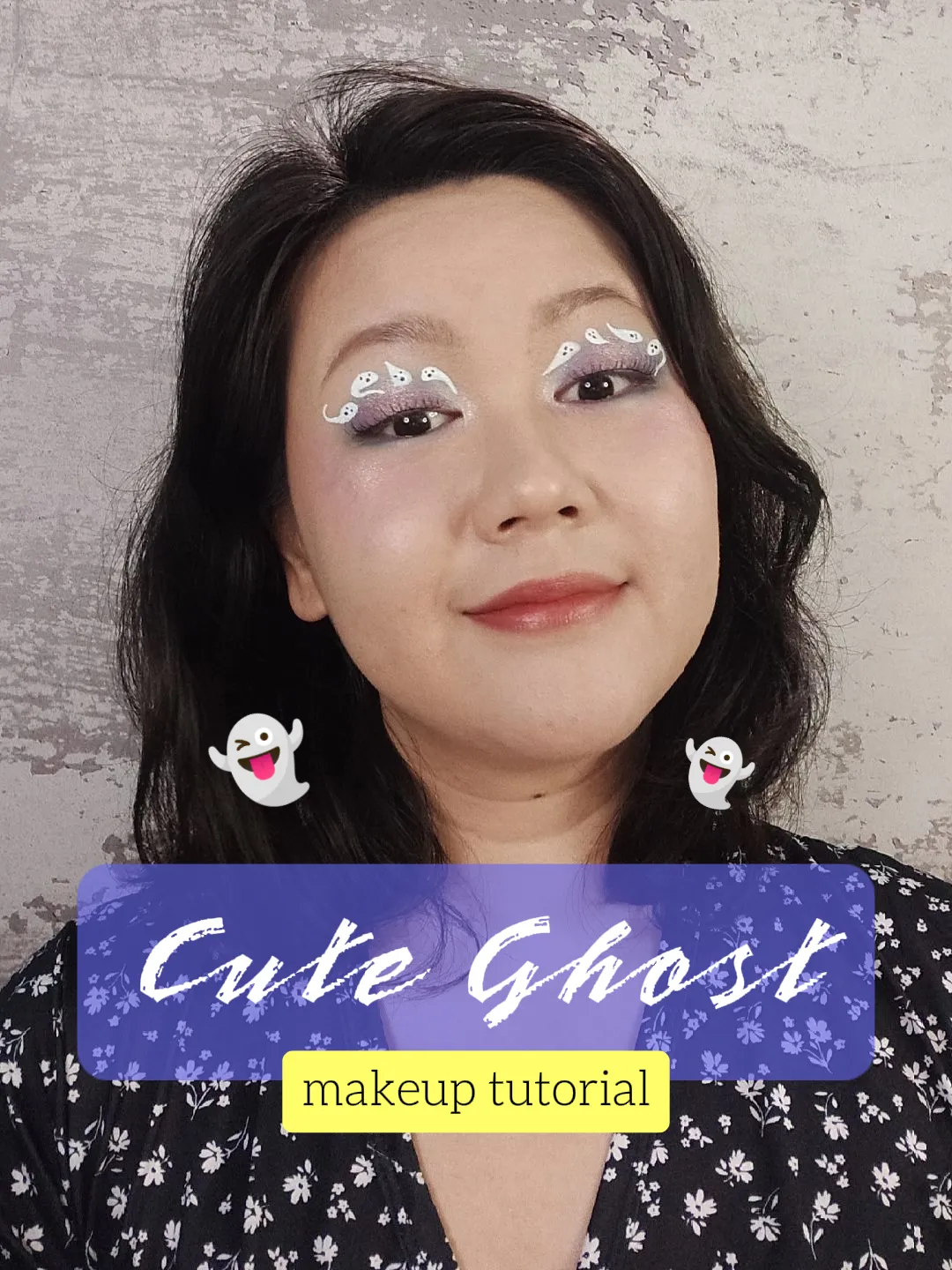 pretty ghost makeup